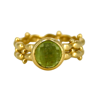 &nbsp; | 18K Gold Peridot Ring