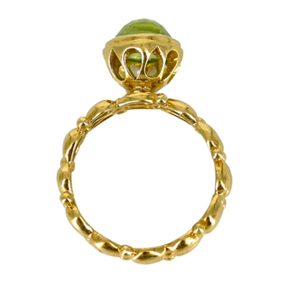 &nbsp; | 18K Gold Peridot Ring