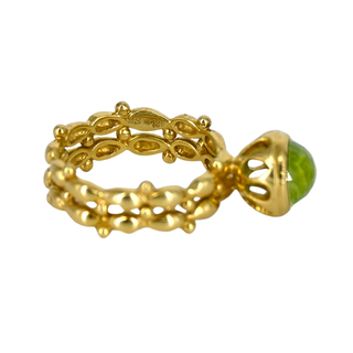 &nbsp; | 18K Gold Peridot Ring