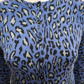 EQUIPMENT | Leopard Print Cashmere Cardigan