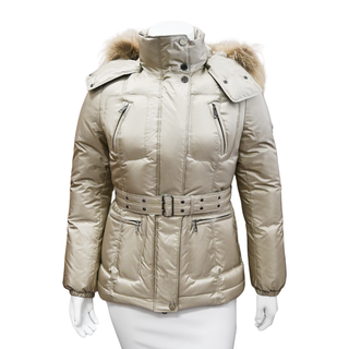 BURBERRY | Light Taupe Puffer Jacket