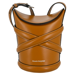 ALEXANDER MCQUEEN | Curve Leather Bucket Bag