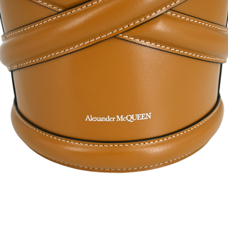 ALEXANDER MCQUEEN | Curve Leather Bucket Bag