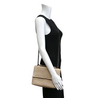 BOTTEGA VENETA | Olimpia Intrecciato Small Shoulder Bag