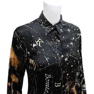 ROBERTO CAVALLI | Astrology Print Blouse