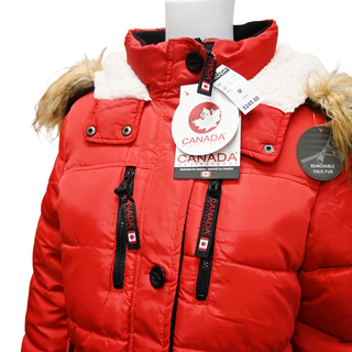 CANADA WEATHERGEAR | Red Puffer Coat