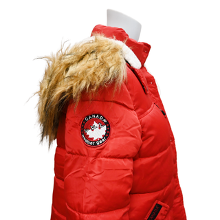 CANADA WEATHERGEAR | Red Puffer Coat