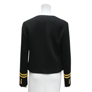 CELINE | Black Cashmere Cropped Jacket