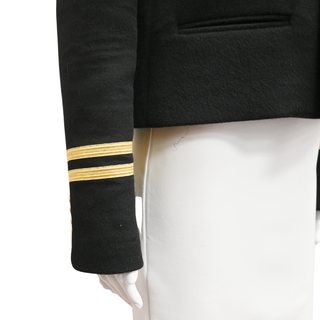 CELINE | Black Cashmere Cropped Jacket