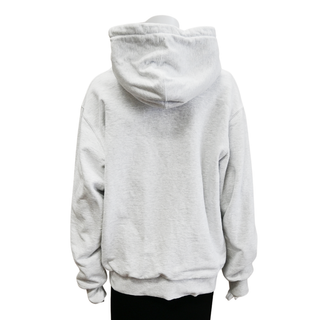 SUPREME | Light Gray Heathered Zip Hoodie