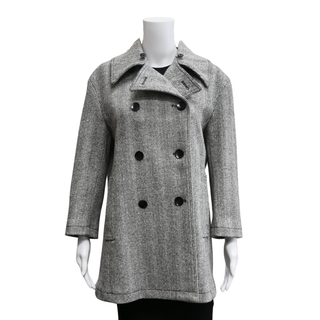 ALTUZARRA | Herringbone Wool-Blend Coat