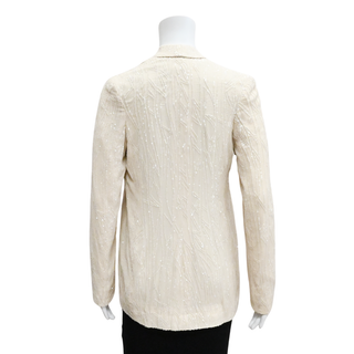 BRUNELLO CUCINELLI | Beige Sequin Blazer