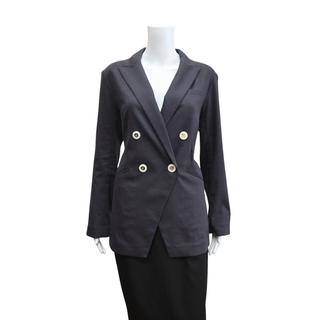 VERONICA BEARD | Slate Navy Double Breasted Blazer