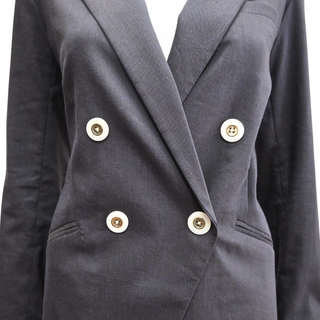 VERONICA BEARD | Slate Navy Double Breasted Blazer