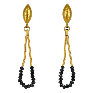 GURHAN | Black Diamond Drop Earrings