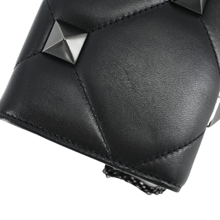 VALENTINO | Black Roman Stud Crossbody Bag