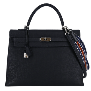 HERMES | Midnight Navy Kelly 35 Handbag