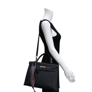 HERMES | Midnight Navy Kelly 35 Handbag