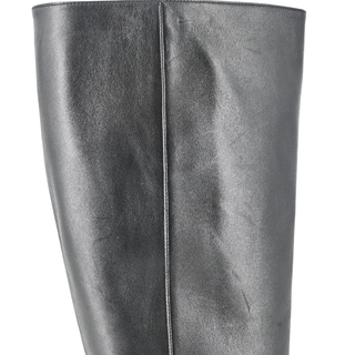 GUCCI | Zumi Black Leather Knee High Boots