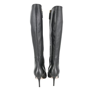 GUCCI | Zumi Black Leather Knee High Boots