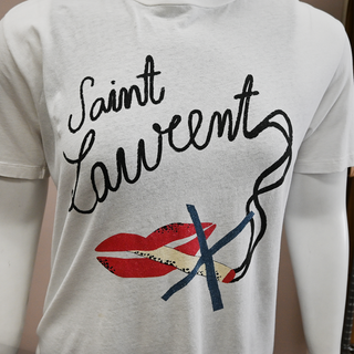 SAINT LAURENT | 'No Smoking' Graphic T-Shirt