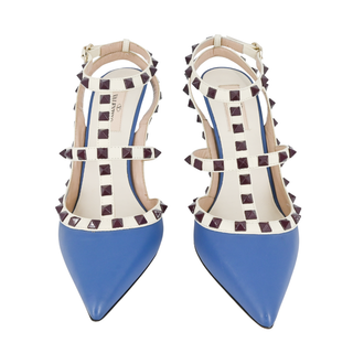 VALENTINO GARAVANI | Caged Rockstud Leather Pumps