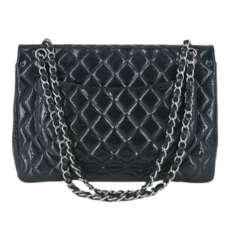 CHANEL | Patent Maxi Classic Single Flap Bag