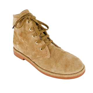 Suede CC Lace-Up Boots