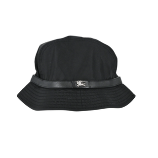 Black Nylon Bucket Hat