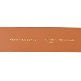 VERONICA BEARD | Cinzia Snake-Print Leather Belt