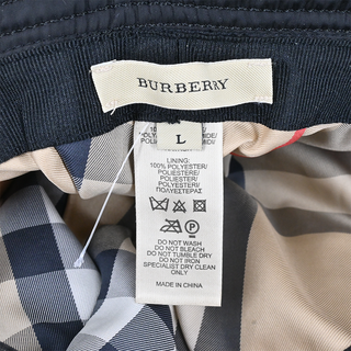 BURBERRY | Black Nylon Bucket Hat