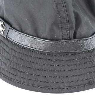 BURBERRY | Black Nylon Bucket Hat