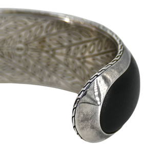 JOHN HARDY | Modern Chain Leather Cuff Bracelet