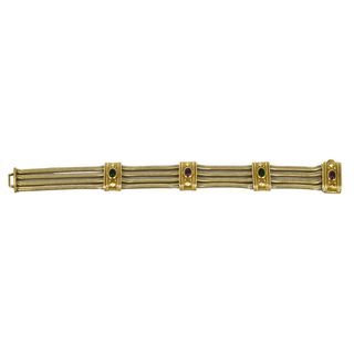 SEIDEN GANG | 18K Gold Tourmaline Bracelet