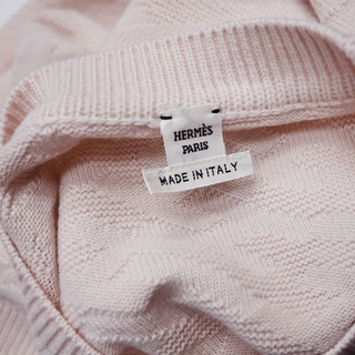 HERMES | Light Pink Knit Sweater