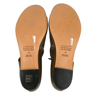 MAISON MARGIELA | Brown Leather Flat Sandals