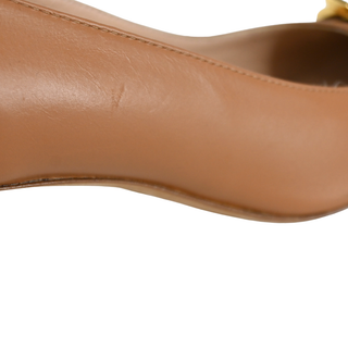 STUART WEITZMAN | Anicia Tan Leather Pumps