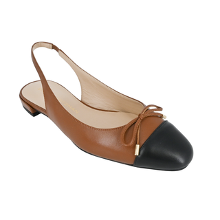 STUART WEITZMAN | Bicolor Slingback Ballerina Flats