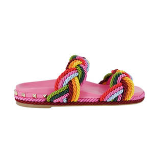 VALENTINO GARAVANI | Rainbow Knot Slides