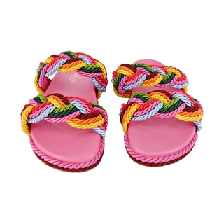 VALENTINO GARAVANI | Rainbow Knot Slides