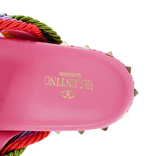 VALENTINO GARAVANI | Rainbow Knot Slides