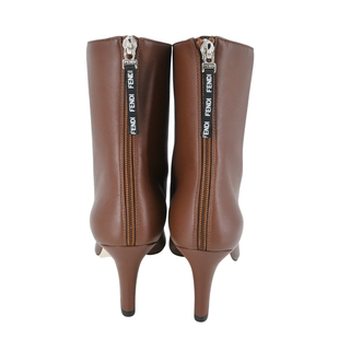 FENDI | Brown Leather Booties