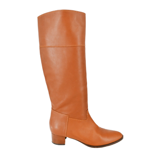 MANOLO BLAHNIK | Tan Leather Boots