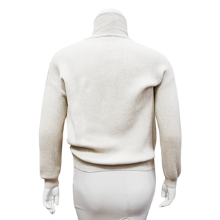 BRUNELLO CUCINELLI | Off-White Monili Knit Sweater