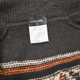 CHANEL | Belted Knit Wool-Blend Cardigan