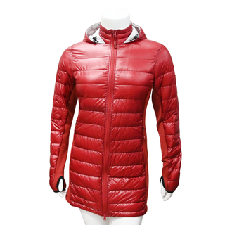 CANADA GOOSE | Red Puffer Hooded Coat