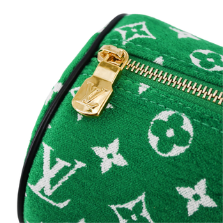 LOUIS VUITTON | Monogram Jacquard Velvet Papillion Bag