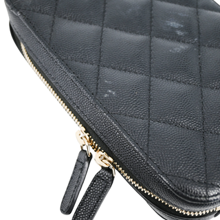 CHANEL | Mini Caviar Leather Crossbody Bag