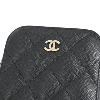 CHANEL | Mini Caviar Leather Crossbody Bag