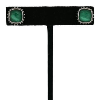 LAGOS | Malachite Doublet Stud Earrings